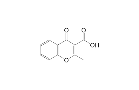 2-methyl-4-oxo-4H-1-benzopyran-3-carboxylic acid