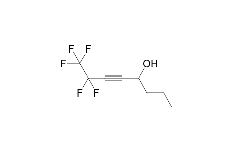 7,7,8,8,8-Pentafluoro-5-octyn-4-ol