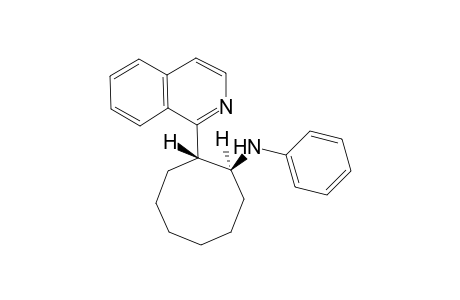 (1S,2S)-1-(2-Anilinocyclooctyl)isoquinoline