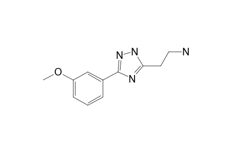 2-[5-(3-Methoxyphenyl)-2H-1,2,4-triazol-3-yl]ethanamine