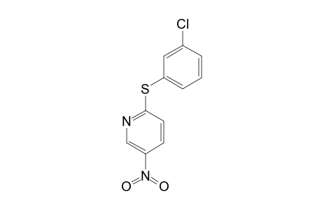 2-[(m-chlorophenyl)thio]-5-nitropyridine