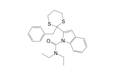 2-(2-Benzyl-1,3-dithian-2-yl)-1-(diethylcarbamoyl)indole