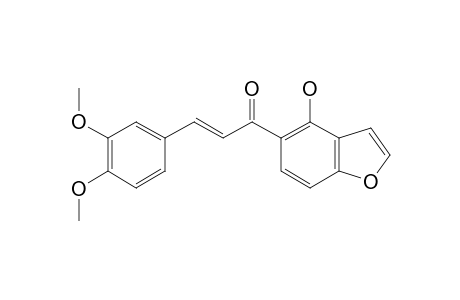 2'-HYDROXY-3,4-DIMETHOXY-[2'',3'':4',3']-FURANOCHALCONE