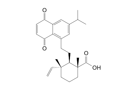 (1R,3R)-2-[2-(3-Isopropyl-5,8-dioxo-5,8-dihydronaphthalen-1-yl)ethyl]-1,3-dimethyl-3-vinylcyclohexane-1-carboxylic acid