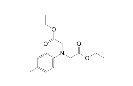 ethyl 2-(N-(2-ethoxy-2-oxo-ethyl)-4-methyl-anilino)acetate