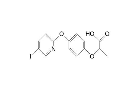 Propanoic acid, 2-[4-[(5-iodo-2-pyridinyl)oxy]phenoxy]-