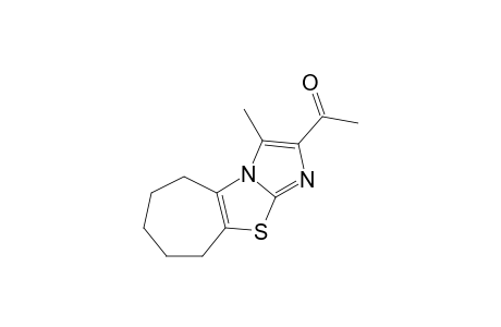 methyl 3-methyl-6,7,8,9-tetrahydro-5H-imidazo[2,1-b]cycloheptathiazol-2-yl ketone