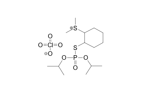 2-DIISOPROPOXYPHOSPHORYLTHIOCYCLOHEXYLDIMETHYLSULPHONIUM PERCHLORATE