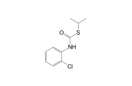 o-chlorothiocarbanilic acid, S-isopropyl ester