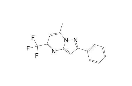 7-Methyl-2-phenyl-5-(trifluoromethyl)pyrazolo[1,5-a]pyrimidine