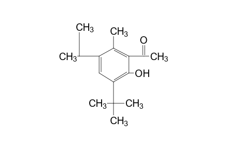 3'-tert-butyl-2'-hydroxy-5'-isopropyl-6'-methylacetophenone