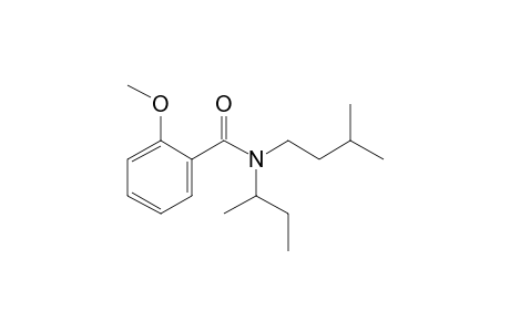 Benzamide, 2-methoxy-N-(2-butyl)-N-(3-methylbutyl)-