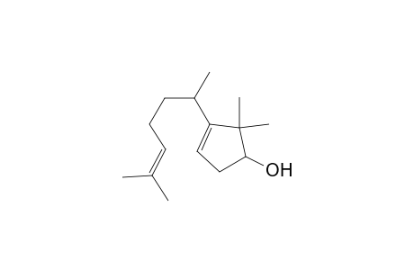 3-(1,5-Dimethyl-hex-4-enyl)-2,2-dimethyl-cyclopent-3-enol