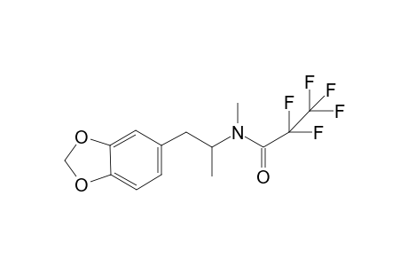 N-(1-(benzo[d][1,3]dioxol-5-yl)propan-2-yl)-2,2,3,3,3-pentafluoro-N-methylpropanamide