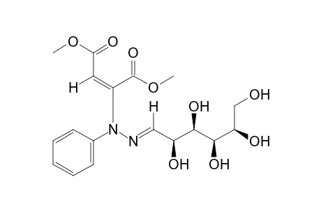 (E)-D-glucose, (E)-(1,2-dicarboxyvinyl)phenylhydrazone, dimethyl ester