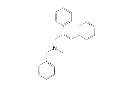 (E)-N-Benzyl-N-methyl-2,3-diphenylprop-2-en-1-amine