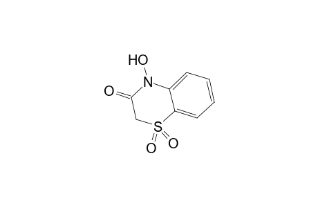 4-HYDROXY-2H-1,4-BENZOTHIAZIN-3(4H)-ONE, 1,1-DIOXIDE