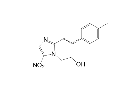 2-(p-methylstyryl)-5-nitroimidazole-1-ethanol
