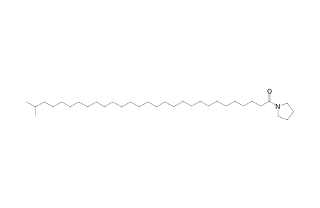 28-Methyl-nonacosanoic acid, pyrrolidide