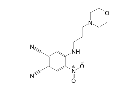 1,2-Benzenedicarbonitrile, 4-[[3-(4-morpholinyl)propyl]amino]-5-nitro-