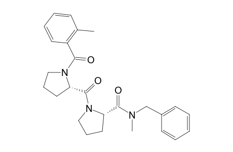 (S)-N-Benzyl-N-methyl-1-((2-methylbenzoyl)-L-prolyl)pyrrolidine-2-carboxamide