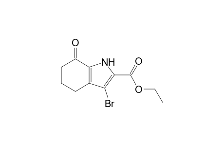 3-bromo-7-keto-1,4,5,6-tetrahydroindole-2-carboxylic acid ethyl ester