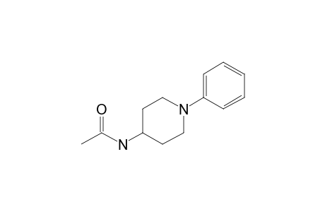 1-Phenyl-4-piperidinamine, N-acetyl-