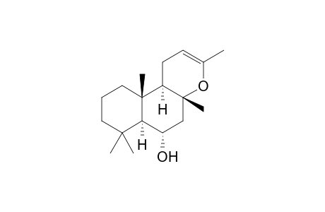 (4aR,6S,6aS,10aS,10bR)-3,4a,7,7,10a-Pentamethyl-4a,5,6,6a,7,8,9,10,10a,10b-decahydro-1H-benzo[f]chromen-6-ol