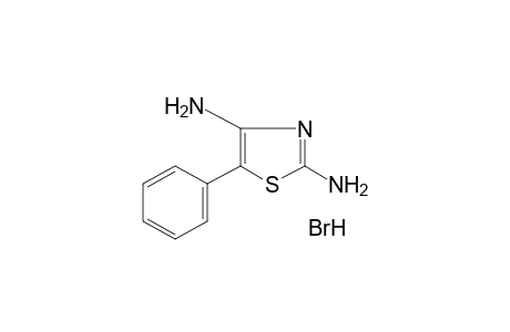 2,4-diamino-5-phenylthiazole, hydrobromide