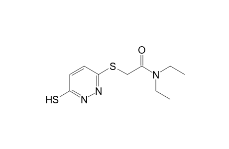 N,N-diethyl-2-[(6-mercapto-3-pyridazinyl)thio]acetamide