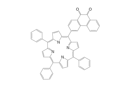 3-(10,15,20-Triphenyporphyrin-5-yl)phenanthrene-9,10-quinone