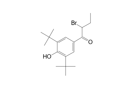 2-bromo-3',5'-di-tert-butyl-4'-hydroxybutyrophenone