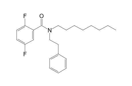 Benzamide, 2,5-difluoro-N-(2-phenylethyl)-N-octyl-