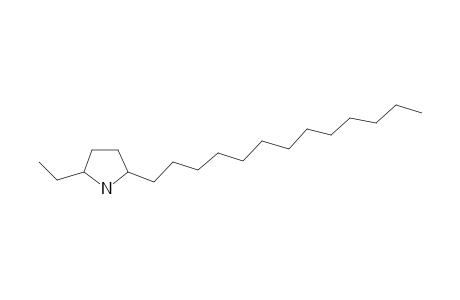 2-Ethyl-5-tridecylpyrrolidine