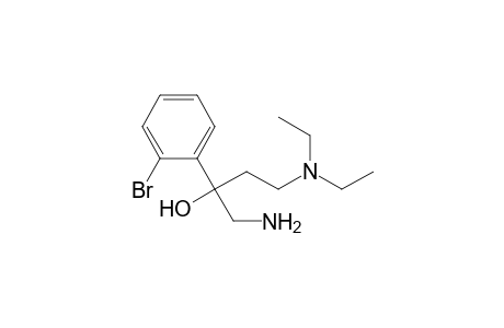 Benzenemethanol, .alpha.-(aminomethyl)-2-bromo-.alpha.-[2-(diethylamino)ethyl]-