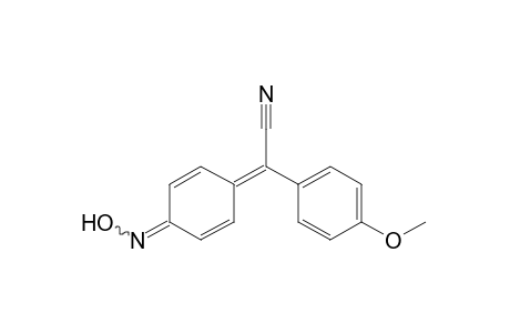α-(p-methoxyphenyl)-4-oxo-2,5-cyclohexadiene-delta1, square-acetonitrile, oxime
