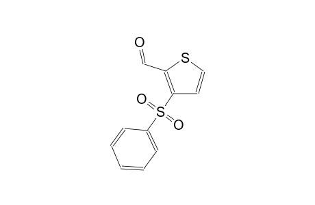 3-(phenylsulfonyl)-2-thiophenecarbaldehyde