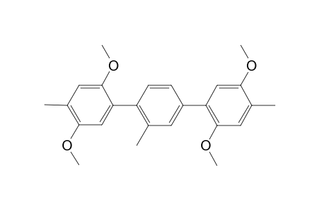 2',4,4''-Trimethyl-2,2'',5,5'':-tetramethoxy-1,1':4',1":4",1'''-terphenyl