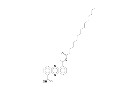 6-[1-(Palmitoyloxy)ethyl]-1-phenazinecarboxylic acid