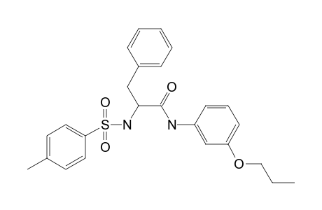 N-[1-[(3-(Butyloxyphenyl)aminocarbonyl]-2-phenylethyl]-4-methylbenzenesulfonamide