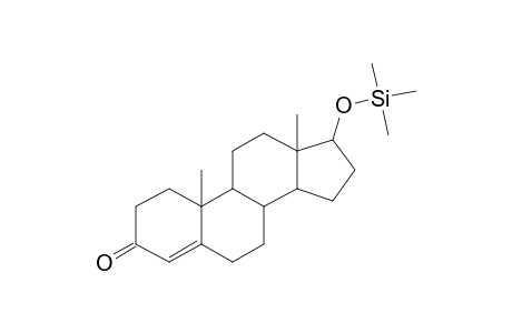Androst-4-en-3-one, 17-[(trimethylsilyl)oxy]-, (17.beta.)-