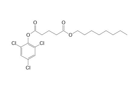 Glutaric acid, octyl 2,4,6-trichlorophenyl ester