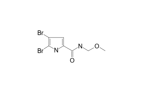 4,5-dibromo-N-(methoxymethyl)-1H-pyrrole-2-carboxamide