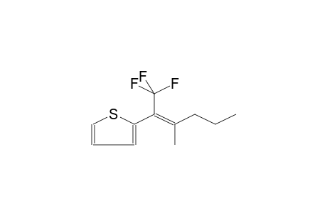 (E)-2-(1-TRIFLUOROMETHYL-2-METHYLPENT-1-ENYL)THIOPHENE