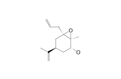 (1S, 2R, 4R, 6R)-6-allyl-1-methyl-4-(prop-1-en-2-yl)-7-oxabicyclo[4.1.0]heptan-2-ol