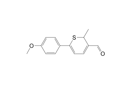 2-METHYL-6-(4-METHOXYPHENYL)-2H-THIOPYRAN-3-CARBALDEHYDE