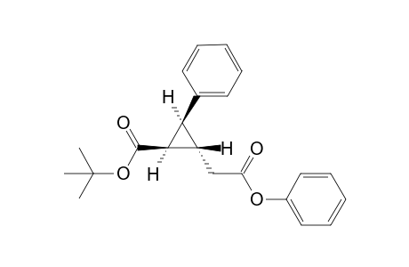 TRANS-(+/-)-TERT.-BUTYL-2-(2-OXO-2-PHENOXYETHYL)-3-PHENYLCYCLOPROPANE-1-CARBOXYLATE
