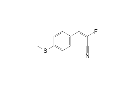 (E)-2-Fluoro-3-(4-(methylthio)phenyl)acrylonitrile