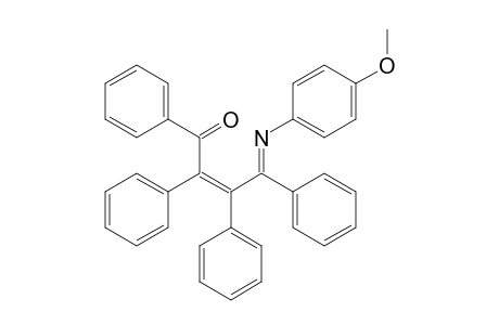 4-(4-Methoxyphenylimino)-1,2,3,4-tetraphenyl-2-butene-1-one