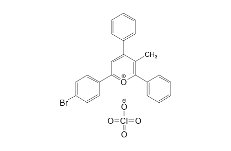 6-(p-bromophenyl) -2,4-diphenyl-3-methylpyrylium perchlorate